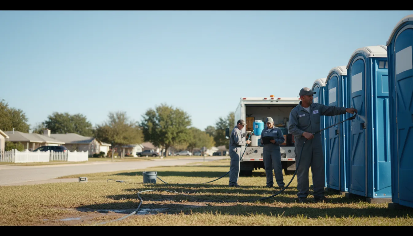Long-Term Portable Toilet Rental in Kentucky near me